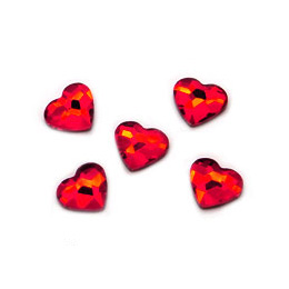 Nail Labo クリスタルストーン ハート ライトシャム