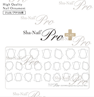 取扱終了 Sha-Nail Plus CUF-PWH Close-up Frame White/クローズアップフレーム ホワイト