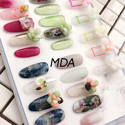 取扱終了 Bonnail× MDANail 多肉ちゃん arizona plants L