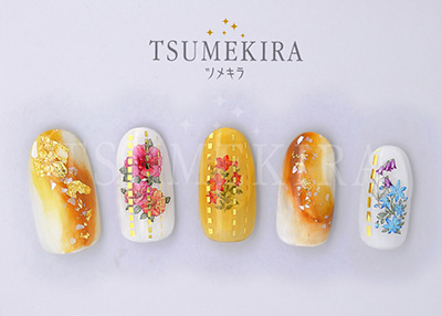 生産終了 TSUMEKIRA 点線 ゴールド SG-TEN-102