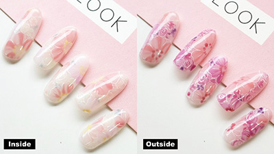 取扱終了 ROYAL BEACH カラーチェンジジェルネイル No.1 NUDE BEIGE⇔SWEET PINK