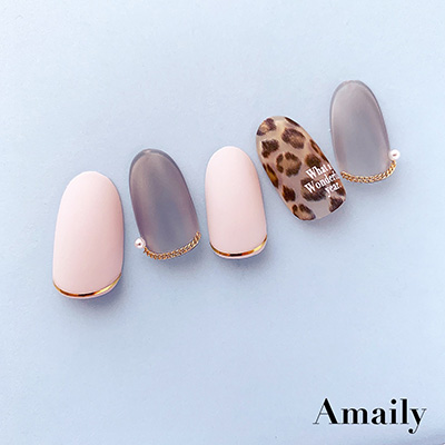 取扱終了 Amaily ネイルシール No.9-18 2020 白