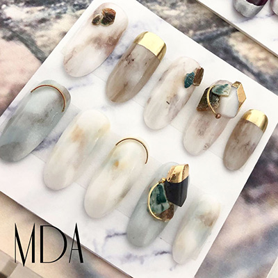 取扱終了 Bonnail× mda Aura Quartz Luxe oreo シルバー
