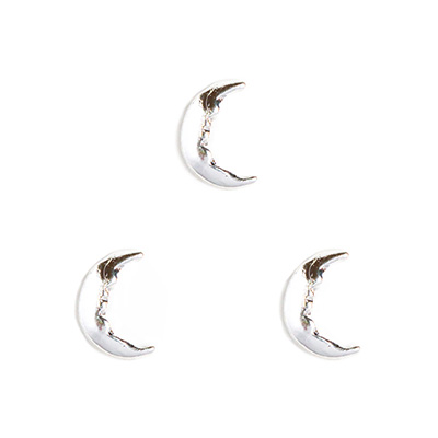 Bonnail rrieenee クレセントムーン シルバー
