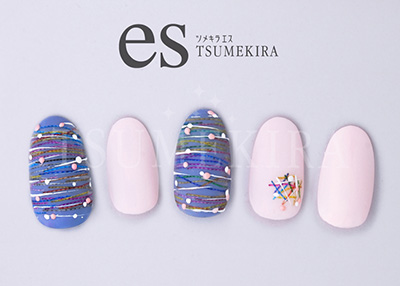 生産終了 TSUMEKIRA es ミックスヤーン ES-MIY-101 | Nail Labo