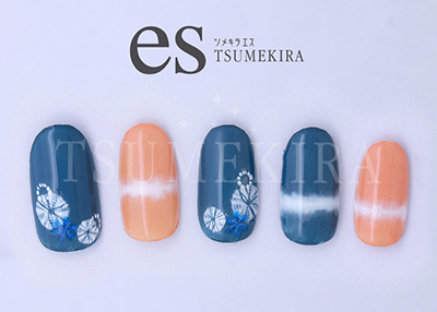 生産終了 TSUMEKIRA es 藍染め絞り ES-AIZ-101