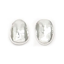Nail Labo メタルパーツ ドリップ オーバル シルバー