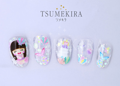 取扱終了 TSUMEKIRA Yumi Lingプロデュース2 Mermaid Fairy Tale NN-YML-102