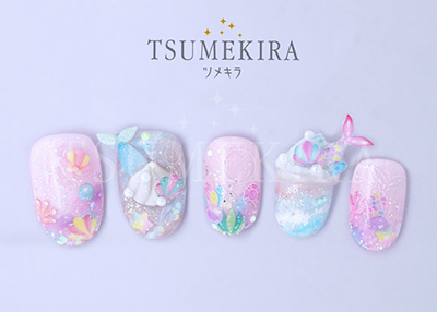 取扱終了 TSUMEKIRA Yumi Lingプロデュース2 Mermaid Fairy Tale NN-YML-102