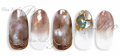 取扱終了 Sha-Nail Pro RUMI-004 Nuance Frozen -White- / ニュアンスフローズン-ホワイト-