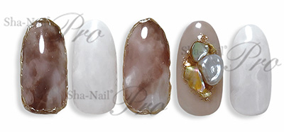 取扱終了 Sha-Nail Pro RUMI-004 Nuance Frozen -White- / ニュアンスフローズン-ホワイト-