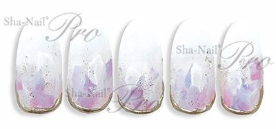 取扱終了 Sha-Nail Pro RUMI-005 Nuance Frozen -Pink&Blue- / ニュアンスフローズン-ピンク&ブルー-