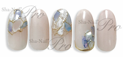 取扱終了 Sha-Nail Pro RUMI-005 Nuance Frozen -Pink&Blue- / ニュアンスフローズン-ピンク&ブルー-