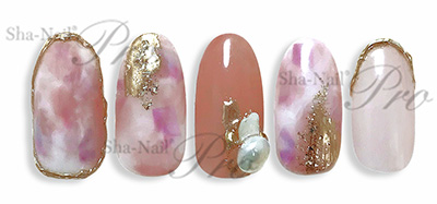 取扱終了 Sha-Nail Pro RUMI-005 Nuance Frozen -Pink&Blue- / ニュアンスフローズン-ピンク&ブルー-