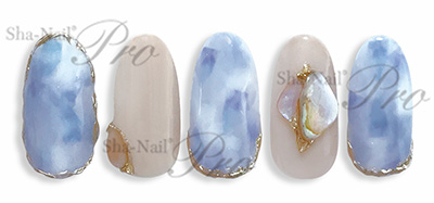 取扱終了 Sha-Nail Pro RUMI-005 Nuance Frozen -Pink&Blue- / ニュアンスフローズン-ピンク&ブルー-