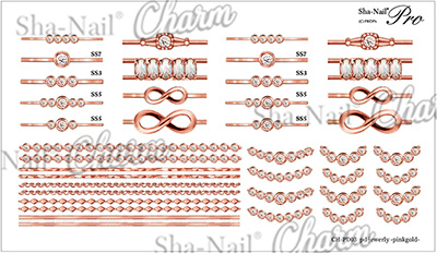 取扱終了 Sha-Nail Charm CH-PD03 pd jewerly /ピーディージュエリー (ピンクゴールド)