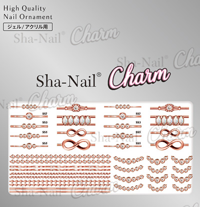 取扱終了 Sha-Nail Charm CH-PD03 pd jewerly /ピーディージュエリー (ピンクゴールド)