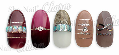 取扱終了 Sha-Nail Charm CH-PD03 pd jewerly /ピーディージュエリー (ピンクゴールド)
