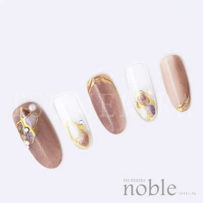 取扱終了 TSUMEKIRA noble TOMOMI プロデュース3 tile NO-TOM-105