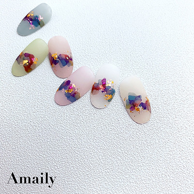 Amaily ネイルシール No.5-37 インクアート | Nail Labo Online