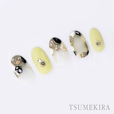 生産終了 TSUMEKIRA テラゾータイル ペールカラー NN-TER-102