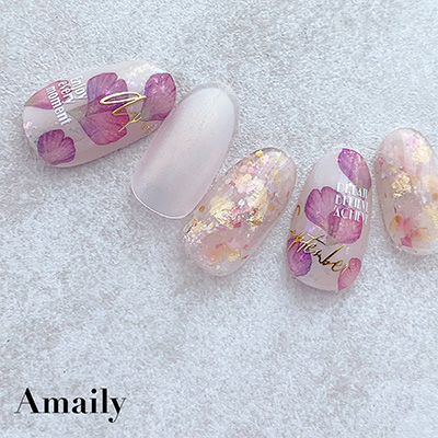Amaily ネイルシール No.2-22 マンスレタリング(G) | Nail Labo Online 