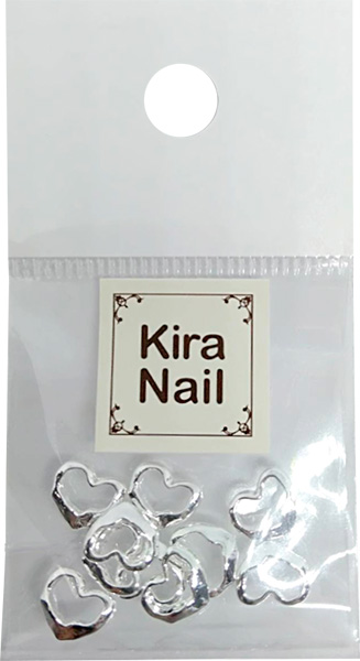 取扱終了 KiraNail カリーナ ハート シルバー