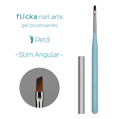 flicka nail arts pedi スリムアンギュラー