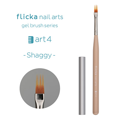 flicka nail arts art4 シャギー