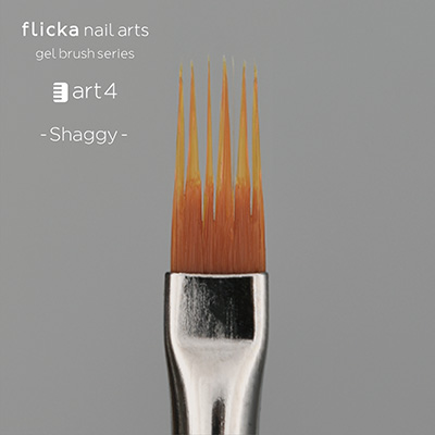 flicka nail arts ”art4” シャギー