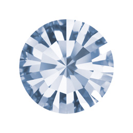 PRECIOSA Vカット(チャトン) ライトサファイア SS29 12粒