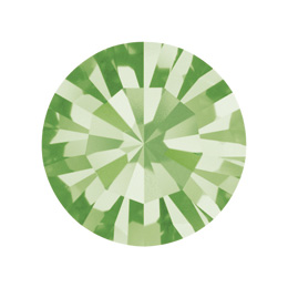 PRECIOSA Vカット(チャトン) ペリドット SS24 20粒