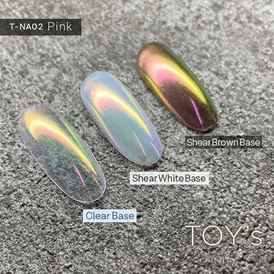 TOY's × INITY ニューオーロラパウダー T-NA02 ピンク | Nail