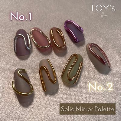 生産終了 TOY’s × INITY ソリッドミラーパレット T-SMP2 ナンバー2
