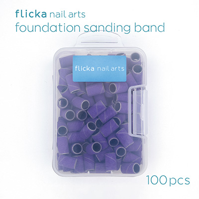 flicka nail arts foundation sanding band 100個入り