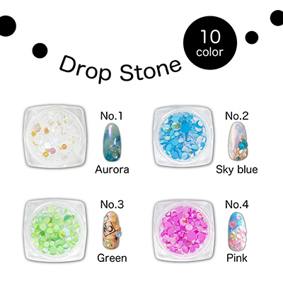 KiraNail しずくストーン No.1オーロラ