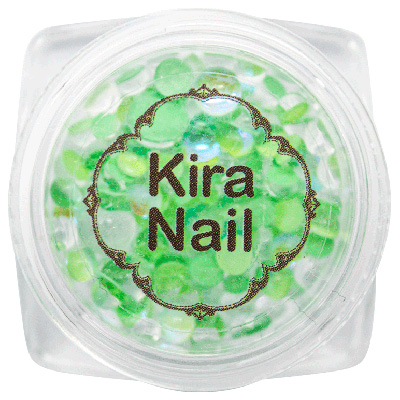 取扱終了 KiraNail しずくストーン No.3グリーン