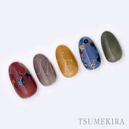 取扱終了 TSUMEKIRA flicka nail arts プロデュース4 English garden NN-FLI-107