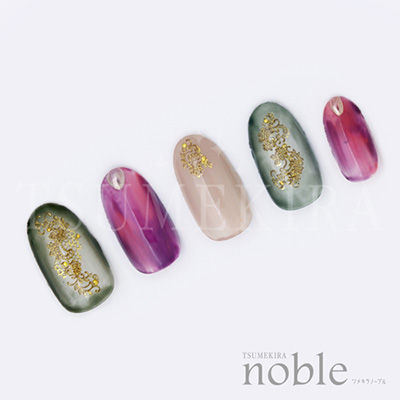 取扱終了 TSUMEKIRA noble アンティークレース NO-ATL-101