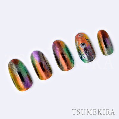 取扱終了 TSUMEKIRA flicka nail arts プロデュース6 dessin flower NN-FLI-109