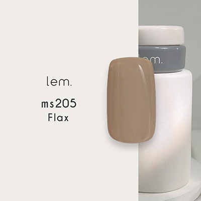 lem. カラージェル ms205 フラックス | Nail Labo Online Shop