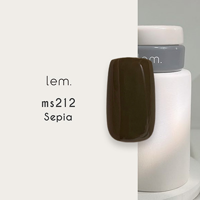 lem. カラージェル ms212 セピア | Nail Labo Online Shop