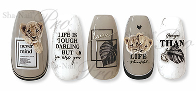 取扱終了 Sha-Nail Pro LILY-001 lily animal/リリー アニマル