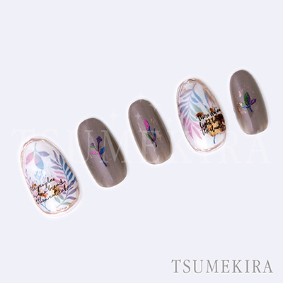 取扱終了 TSUMEKIRA カラフルボタニカル NN-ABO-102