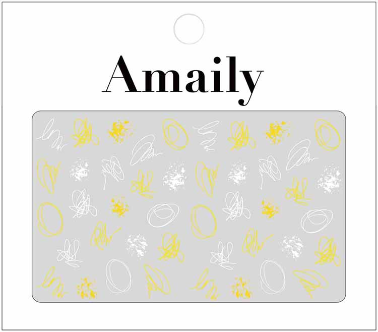 取扱終了 Amaily ネイルシール No.5-47 ホイルマテリアル