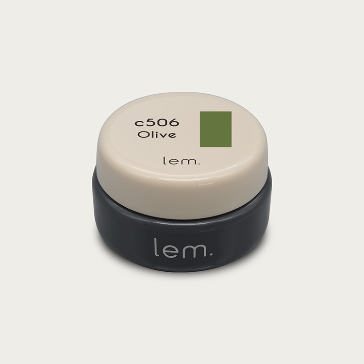 取扱終了 lem. カラージェル c506 オリーブ
