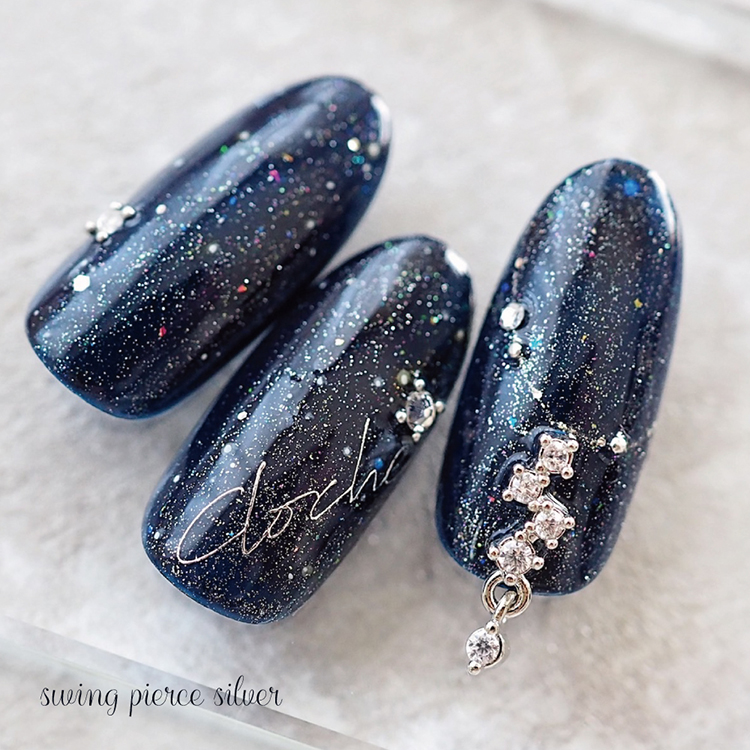 取扱終了 KiraNail スイングピアス ゴールド
