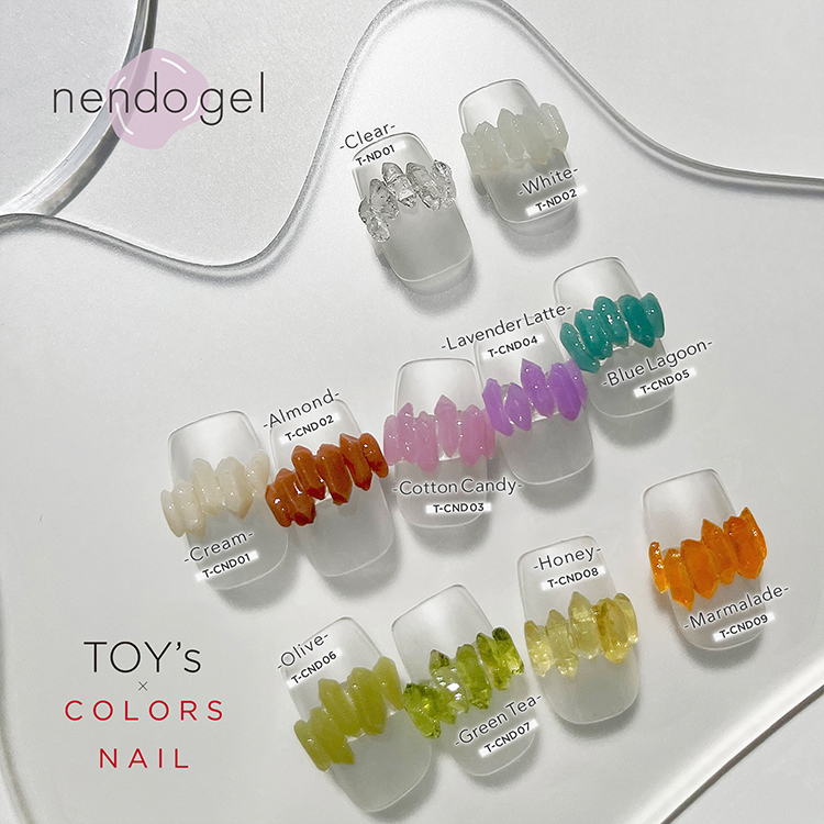 TOY's × INITY nendo gel アーモンド | Nail Labo Online Shop