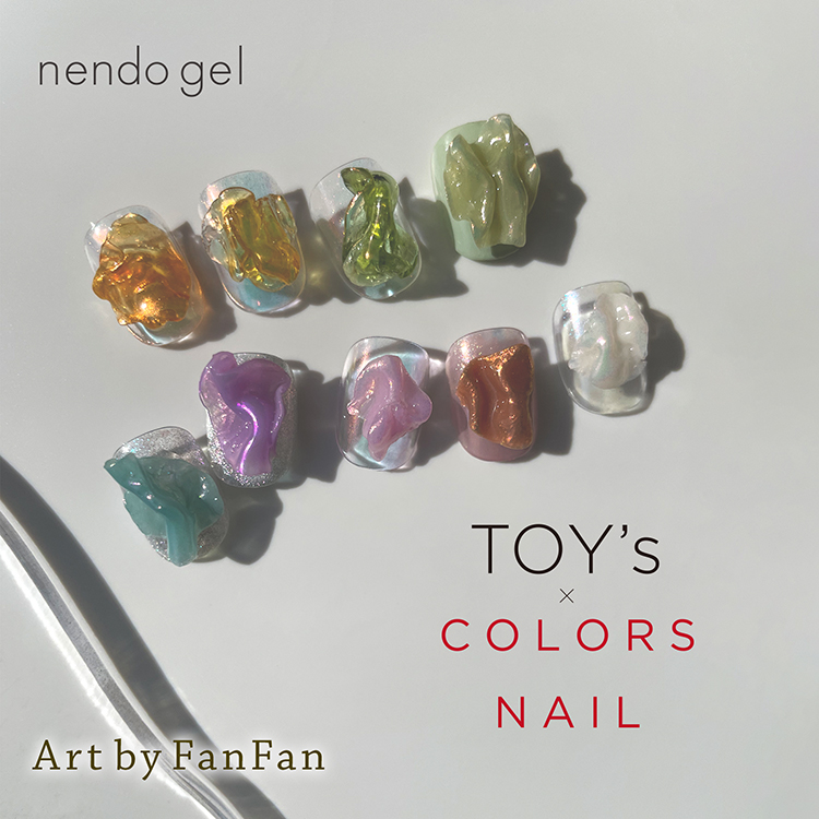 TOY's × INITY nendo gel アーモンド | Nail Labo Online Shop