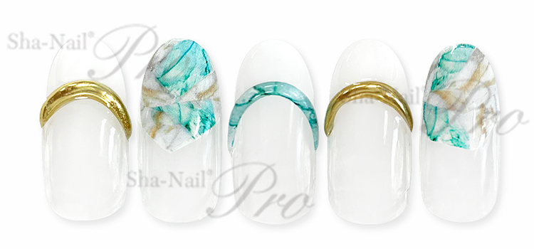 取扱終了 Sha-Nail Plus (French) Turquoise/フレンチ ターコイズ FR-RTU01